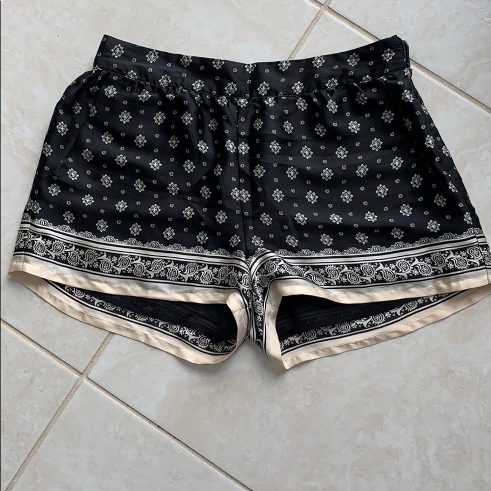 Silk shorts